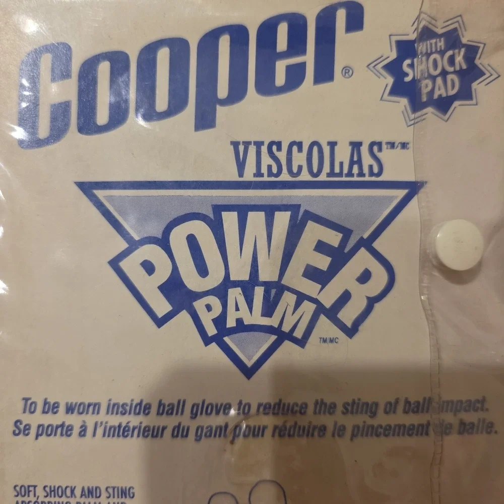 Vintage Cooper Viscolas Power Palm Glove Adult Left Black New